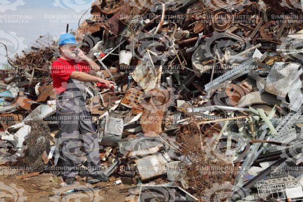 How is global demand for scrap iron per tonne