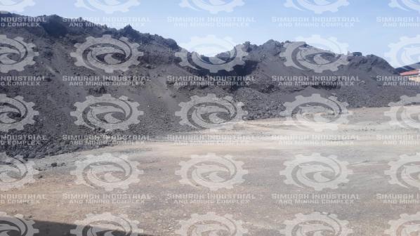 Bulk production of iron briquette