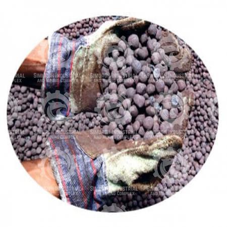 What is iron pellet plant process?